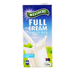 德国奥乐齐精选  澳洲进口 全脂牛奶 1L*6盒