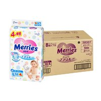 Merries 花王妙而舒 婴儿纸尿裤 L58片 2包