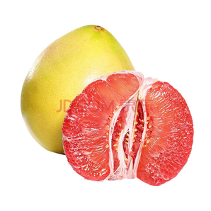颜小吖 柚子红心蜜柚  2-3个 净重4.5斤