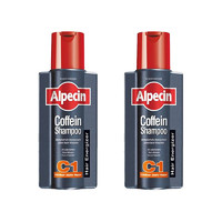 2日10点！Alpecin 欧倍青 C1咖啡因防脱增发洗发水套装 250ml*2瓶