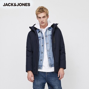 Jack Jones 杰克琼斯 219412526 防风保暖含绒90%羽绒服