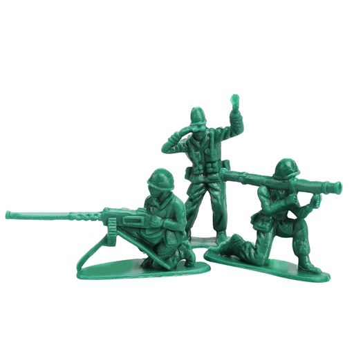 玩模乐军人小兵人军事塑料模型100个装189元包邮