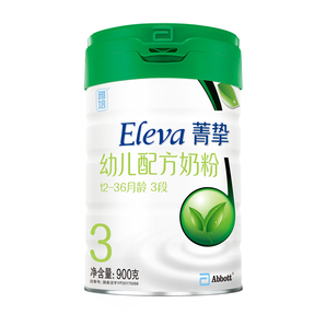 88VIP：Eleva 菁挚 有机婴幼儿配方奶粉 3段 900g