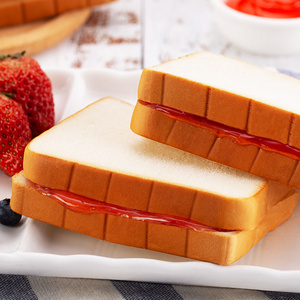 稻禾麦田 果酱夹心吐司面包整箱 500g*2