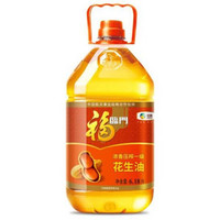福临门 食用油 浓香压榨一级 花生油 6.18L