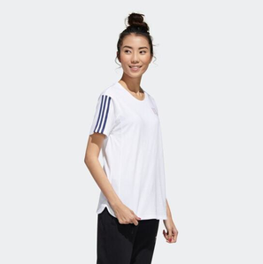 1日22点、双11预售！ adidas阿迪达斯NEO女装半袖印花圆领短袖T恤topsports GK1498