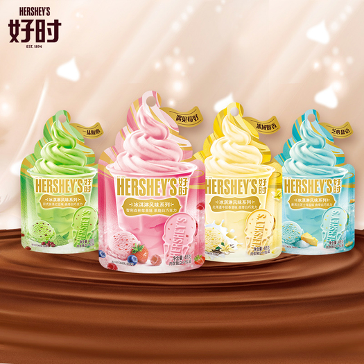 好时冰淇淋风味巧克力48g6包4口味