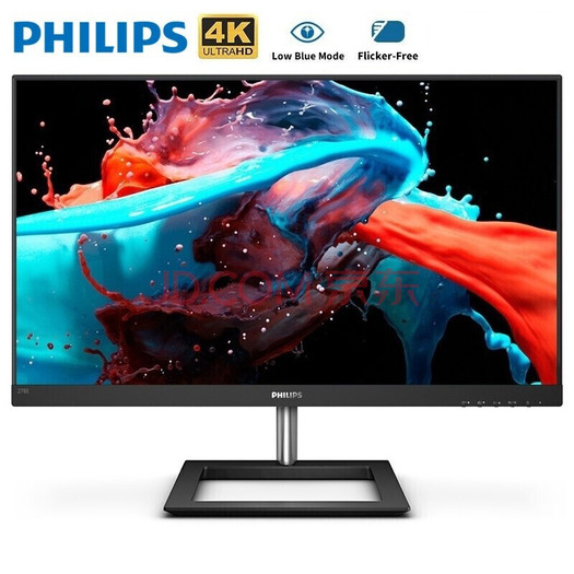 1日0点philips飞利浦278e127英寸4kips显示器