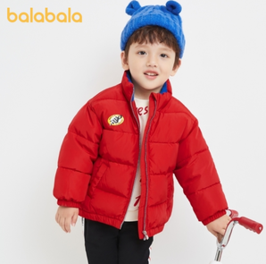 保暖舒适！Balabala 巴拉巴拉 儿童冬季棉服