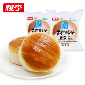 桃李面包 低温发酵风味面包 600g