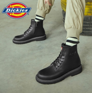 Dickies 204M50LXS60 男女款8孔系带马丁靴