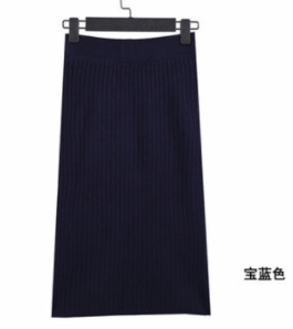 DADAINITIAL/达达初象网红原宿半身裙包臀针织裙 19.9元（需用券）