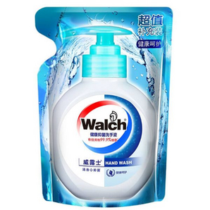 Walch 威露士 健康抑菌洗手液 补充装 525ml 7.8元包邮（需用券）