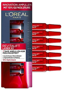 新低价！L'Oréal 欧莱雅 Revit阿lift Laserx3 复颜光学紧致嫩肤安瓶 7支装 含税到手￥48.89