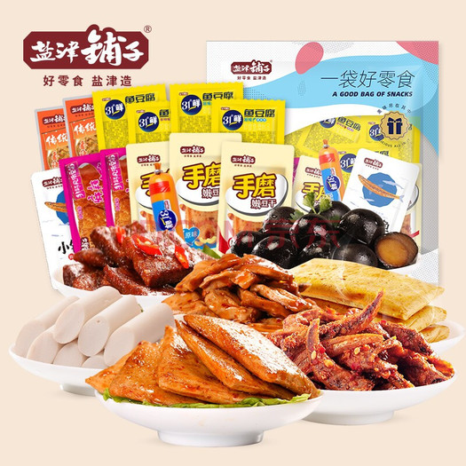 盐津铺子礼盒零食大礼包232g