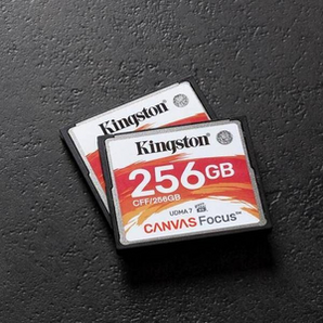 Kingston 金士顿 Canvas Focus™ CompactFlash 闪存卡 CFF/256GB