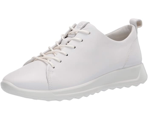 国内售价1176元ecco爱步flexurerunner随溢系列女士系带真皮运动鞋