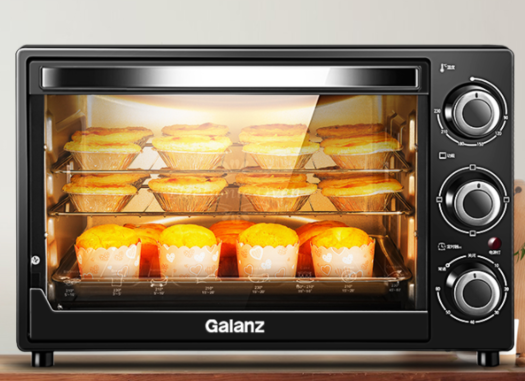 百亿补贴galanz格兰仕k12电烤箱32l黑色159元包邮需用券
