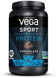 Vega Sport 运动性能植物蛋白粉837g 巧克力味 到手299.89元