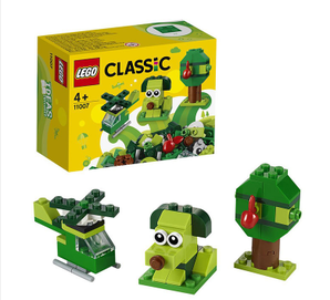 考拉海购黑卡会员！LEGO 乐高 经典创意系列 11007 创意绿砖