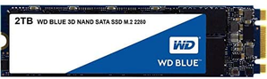 中亚Prime会员： WD 西部数据 Blue 3D NAND M.2固态硬盘（SATA协议）2TB