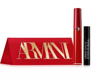 Giorgio Armani 阿玛尼红管唇釉400  6.5ml +睫毛膏套装