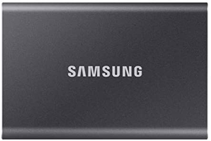 SAMSUNG 三星 T7 Touch 移动固态硬盘 500GB 黑
