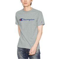  Champion 冠军牌 C3-P302 男士纯棉短袖T恤 灰色  含税到手约￥105