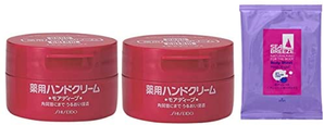 SHISEIDO资生堂 红罐尿素药用护手霜100g×2个+赠品  到手约￥79.03