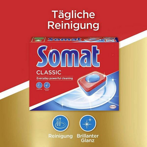 德国汉高出品！销量第一 Somat 经典洗碗机用洗涤块 150粒 到手￥82.69
