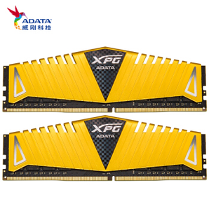 ADATA 威刚 DDR4 3600 32GB (16G×2)套装 台式机内存条 XPG-威龙Z1(金色)