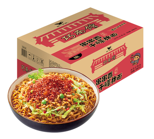 统一方便面巧面馆串串香干碟拌面115克12碗