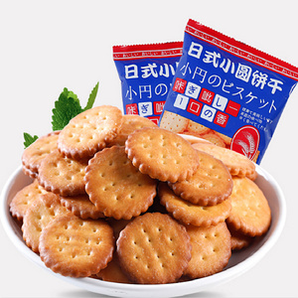 甘美 网红日本海盐饼干 100g*6
