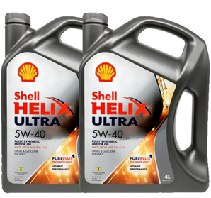 双12预售！Shell壳牌 超凡喜力全合成机油HELIX ULTRA 5W-40 A3/B4 SN PLUS级 4L *2