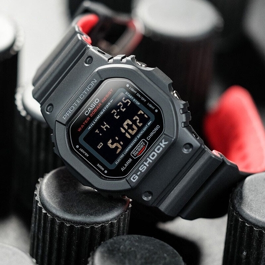 casio 卡西欧 g-shock系列 dw-5600hr-1 运动男表
