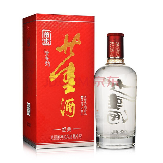 董酒46度红色经典董酒500ml