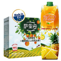 Laciate 兰雀 萨果奇 菠萝汁 1L*4瓶
