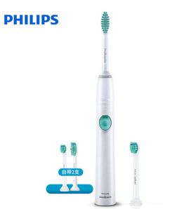 PHILIPS 飞利浦 HX6512/35 成人充电式声波震动电动牙刷 白色 179元包邮