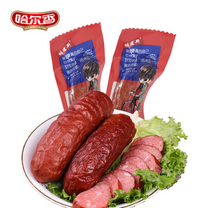 哈尔香 林道斯 肉枣肠 哈尔滨风味红肠 500g 12.9元包邮（需用券）