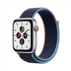 百亿补贴： Apple 苹果 Watch SE 智能手表 GPS+蜂窝款 44mm 深海军蓝色 2349元包邮（需用券）
