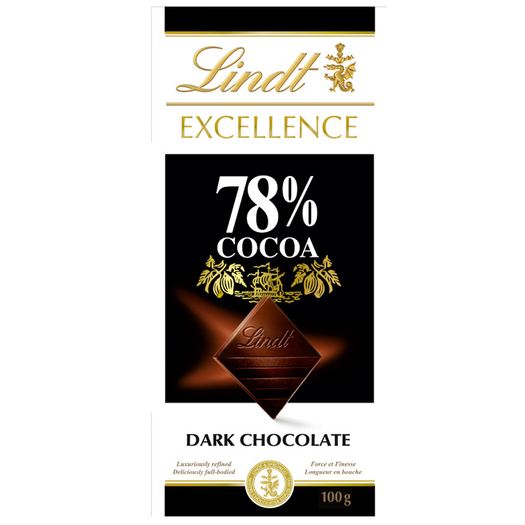 移动专享lindt瑞士莲可可黑巧克力100g排229元