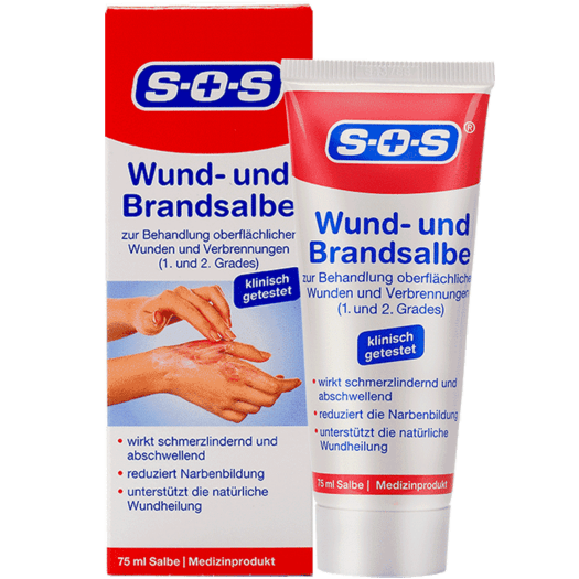 德国sos疤痕修复凝胶应急膏75ml