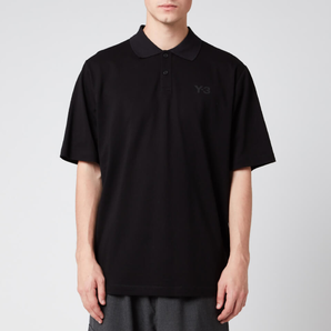 Y-3 男士经典Pique Polo衫