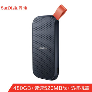 7日0点：SanDisk 闪迪 E30 USB 3.2 Gen2 移动固态硬盘 480GB 399元包邮