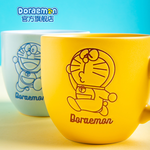 DORAEMON 哆啦A梦 陶瓷牛奶杯410ml