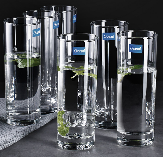 ocean 鸥欣 泰国进口 耐热玻璃杯套装290ml*6只