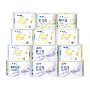 88VIP： ABC 纯棉卫生巾组合 6包