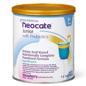 Neocate 纽康特 含益生元氨基酸无敏配方奶粉 1+段 草莓味 400g*4罐装 直邮含税到手￥1012.71