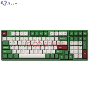 6日0点： AKKO 3098 DS 红豆抹茶 98键机械键盘 AKKO轴体 279元包邮