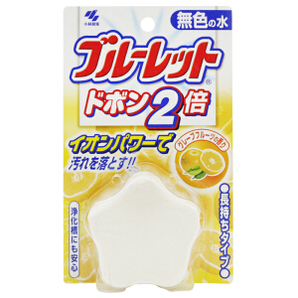 PLUS会员： KOBAYASHI 小林制药 水箱用洁厕块 西柚味 120g 